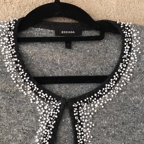 Vintage Escada cardigan sweater - Picture 3 of 7